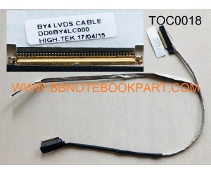 TOSHIBA LCD Cable สายแพรจอ Satellite M800 M840 M845      DD0BY4LC000